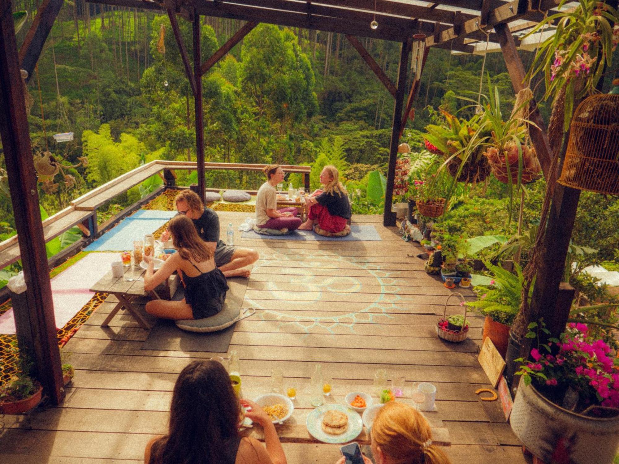 Creo Ecolodge Jardín Exterior foto